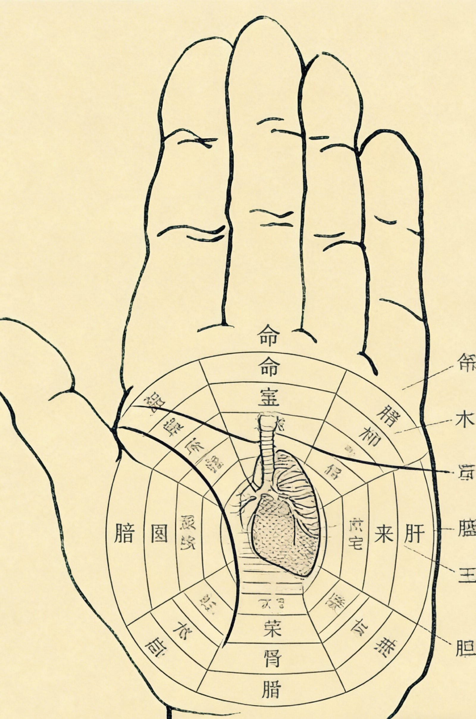 Five Elements, Feng Shui, Palmistry, and Destiny Interpretation (Marriage, Health, Wealth, Peace)
