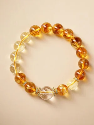 Feng Shui Five Elements Energy Crystal Bracelet (Metal, Wood, Water, Fire, Earth)